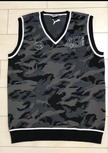 푸마 니트 베스트 L 사이즈