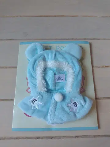 디즈니 스토어 시크릿 판초 스카이블루 파랑