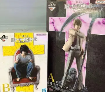 제일복권 DEATH NOTE A B 세트 판매 야가미 라이토 L 피규어