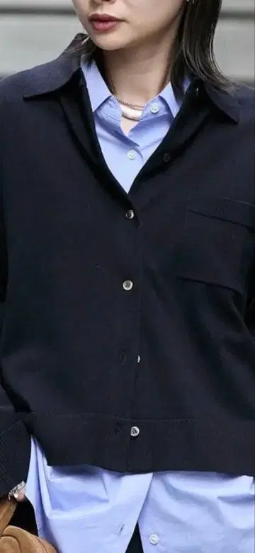 저널 스탠다드 워셔블 셔츠 니트