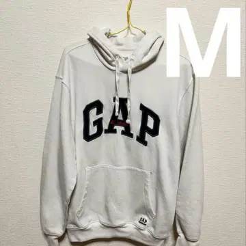 빈티지 소프트 GAP 후드티 화이트 M