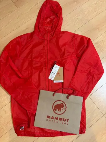 MAMMUT 레드 나일론 자켓 L