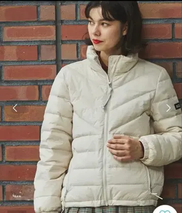 새상품급 AIGLE 발수 숏 기장 스탠드 지퍼 프리미엄 다운 자켓 36