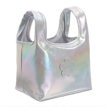 MARY QUANT 오로라 사피아노 데이지 토트 ( 실버 )