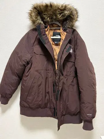 한계가격 THE NORTH FACE 다운 자켓 브라운 레어 남성용