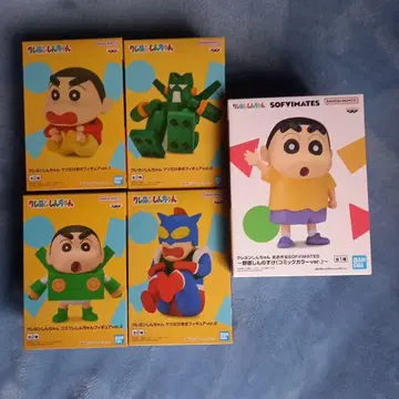 짱구는 못말려 신짱구 칸탐 로보 액션 가면 피규어