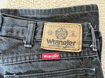 wrangler 랭글러 블랙 데님 빈티지