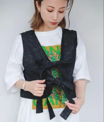 SANSeLF 산세르프 플라워 올 패턴 베스트 지레