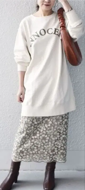 SHIPS 거의 미사용 새상품급 USA 코튼 로고 튜닉 24시간 배송