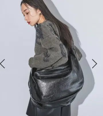 [ 새상품 ] JEANASIS BIG 2WAY 숄더 블랙