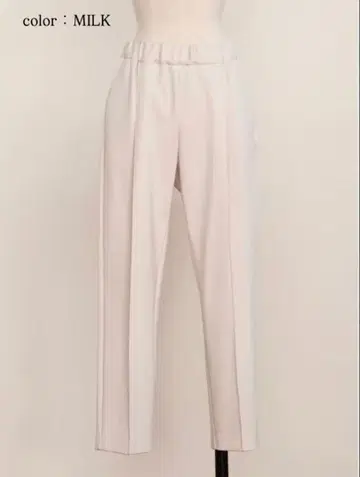 [ OHGA ] MASHUMALO PANTS 보통 길이 밀크 M 사이즈