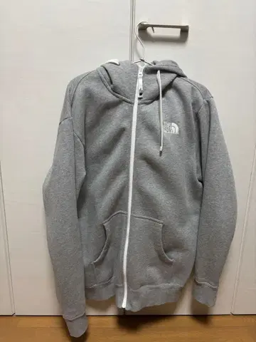 THE NORTH FACE 그레이 풀 집업 후드티 L 사이즈