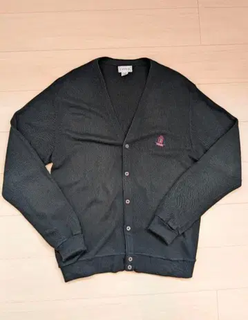 IZOD 80s USA제 가디건 다크 그린