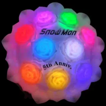 Snow Man 5thAnniversary 응원봉 Snow World