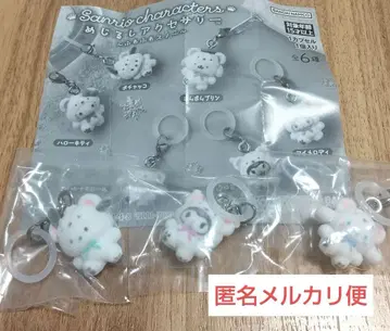 산리오 복슬복슬 스노우 메지루시 액세서리 3개 2