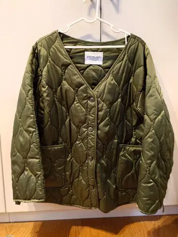 어반 리서치 SONNYLABEL 올리브색 퀼팅 이너 다운