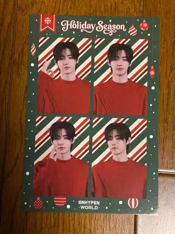ENHYPEN WORLD 팝업 구매 혜택 성훈 홀리데이