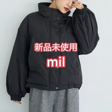 미사용 새상품 mil 숏 패딩 자켓 [ 585143 ]