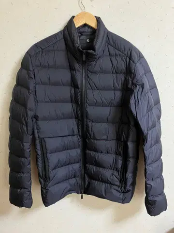 UNIQLO 유니클로 질 샌더 +J 다운 자켓 네이비 L 사이즈