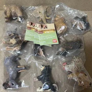 하시모토 미오의 브레멘 음악대 조각해 봤습니다. 가챠 전 3종 세트