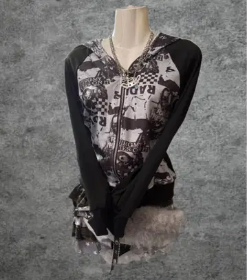 00s 락 grunge NANA 다크코어 헤이세이 갸루 y2k 펑크