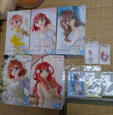 5등분의 신부 애니메이션 원화전 ver. 5체 세트 미개봉 새상품