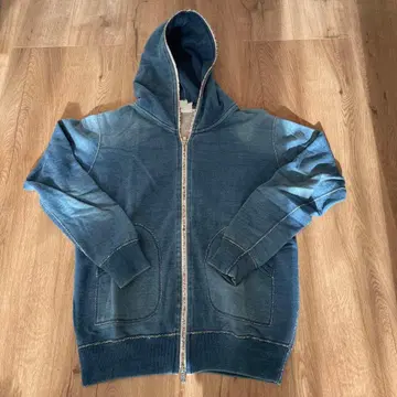 잭슨 마티스 S 인디고 후드티 레인보우 지퍼 론 헤르만 DEUS