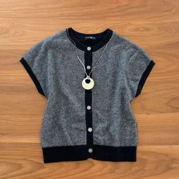 타카시마야 캐시미어 100% 베스트 니트 반팔 니트 올 패턴