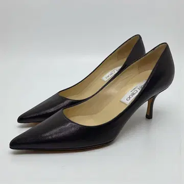 JIMMY CHOO 지미추 스테디셀러 펌프스 미디엄 힐 블랙