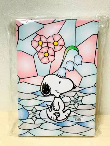 2018 스누피 찻집 오타루 한정판 캠퍼스 라이트 눈과 꽃 피너츠