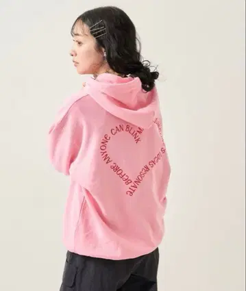 [새상품급] freak's store 하트 로고 후드 맨투맨 F 사이즈