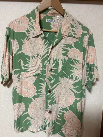 SUN SURF 아로하 셔츠 M