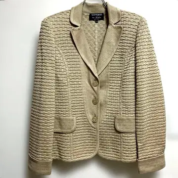 레리안 VITTORIO Per Leilian 니트 자켓 이탈리아제