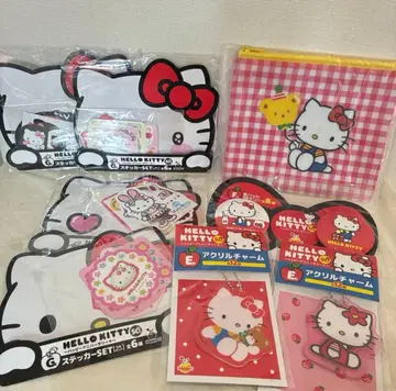 헬로키티 happy 복권 세트