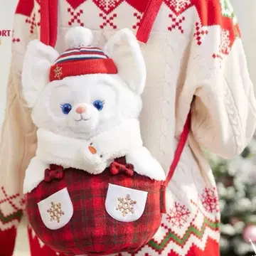 택 포함 상하이 디즈니 리나벨 크리스마스 백팩 레어