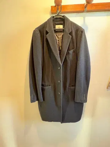 tk. Capsule Rossa 네이비 체스터 코트