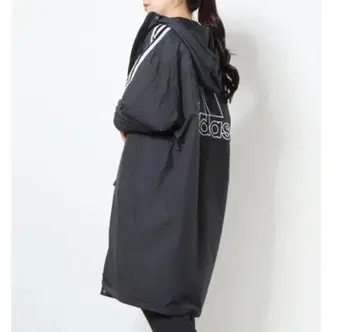 새상품 아디다스 롱 기장 방한복 빅 로고 점퍼 스포츠 XL