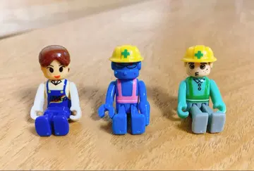 프라키즈 건설 작업자 [노리오]와 판매원 피규어 3개 세트