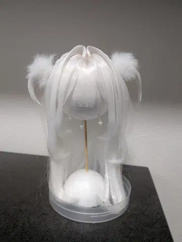 딜러 제작 가발 8-9인치