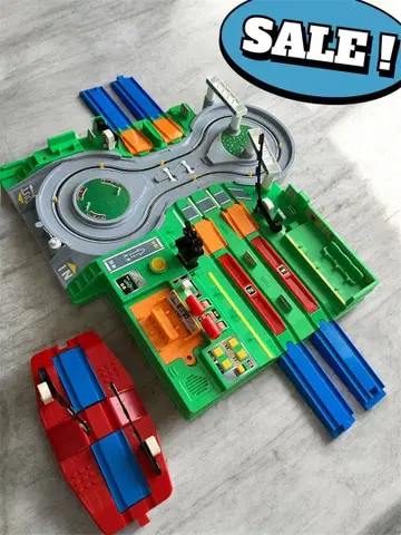 청소 완료 프라레일 DX 건널목 스테이션