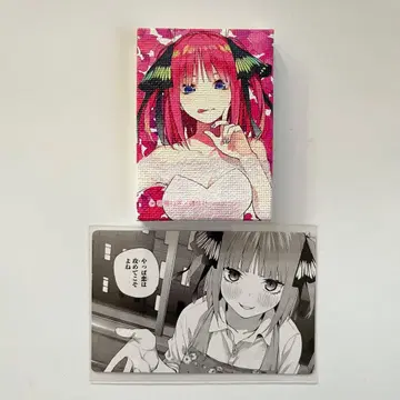 5등분의 신부 니노 트레이딩 미니 캔버스