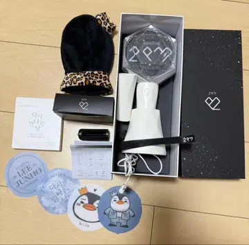 2PM 공식 응원봉 준호 커버, 네임 시트 덤 포함