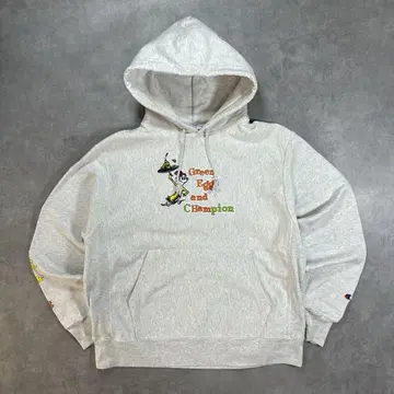 챔피온 리버스 위브 후드티 닥터 수스 콜라보 L 사이즈