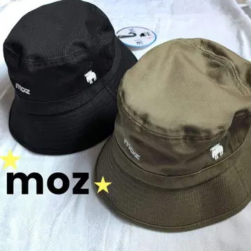 moz 버킷햇 2점 새상품 끈 포함 UPF50+ 세탁 OK 블랙