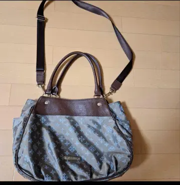 메루카리 시 가격! 러셋 2way 숄더백 브라운/블루