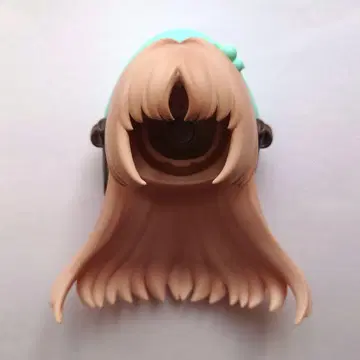 당지수 100% 블루베리 타르트 색상 변경 초코 민트 헤어 부품 모자