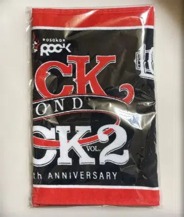 ROCK BEYOND ROCK 페이스 타월 B'z 라우드니스 블랙