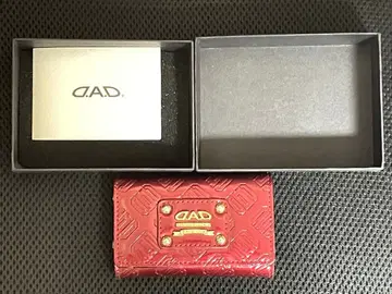 DAD 가르송 에나멜 키케이스 레드 남성용 & 여성용