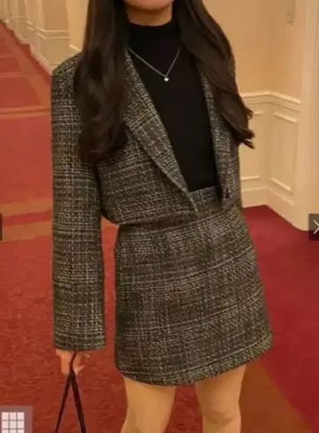 [GRL] tu1425 트위드 셋업 자켓 스커트