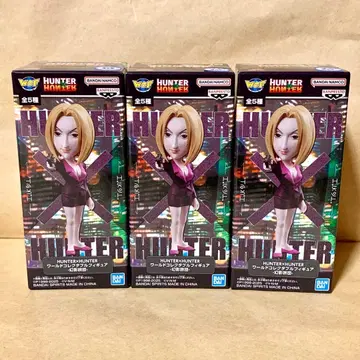 HUNTER x HUNTER 월드 컬렉션 파쿠노다 피규어 3체 세트